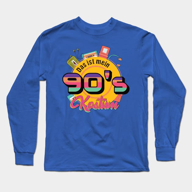 This Is My 90s Costume Long Sleeve T-Shirt by CrissWild